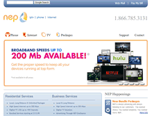 Tablet Screenshot of nep.net